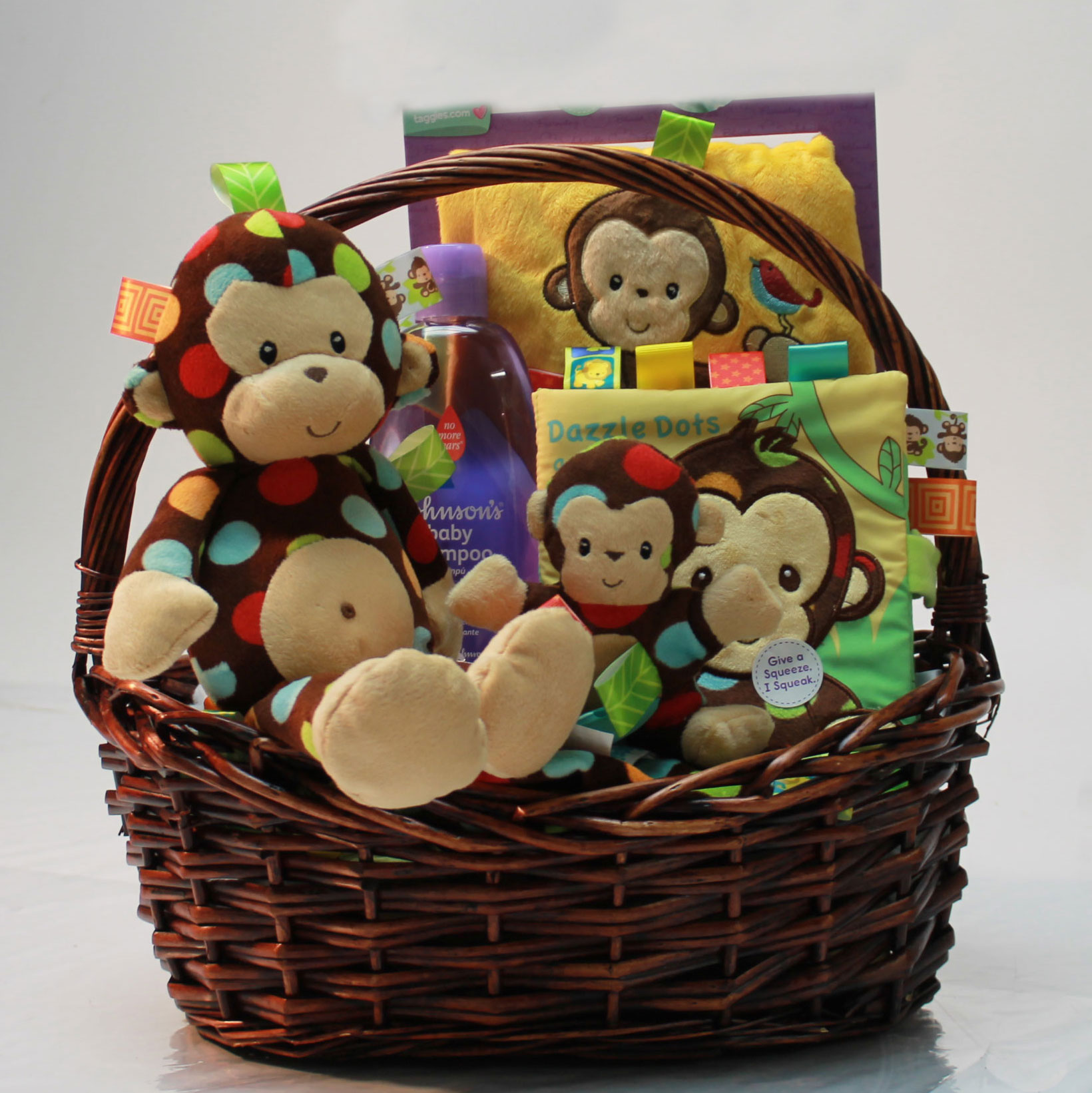 Monkey Baby Basket $110